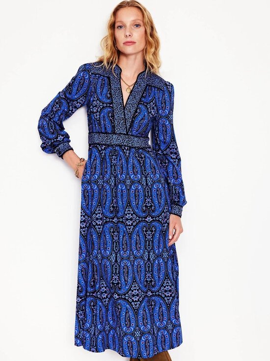Boden Dresses & Skirts - NWT Boden Women's Hotched Ponte Paisley Dress 6